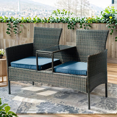 My Depot Patio Loveseat Set Outdoor 2-seat leisure