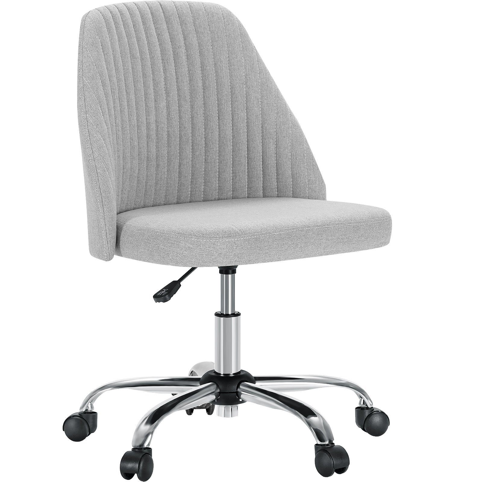 MyDepot Adjustable Rolling Home or Office Armless Desk Chair