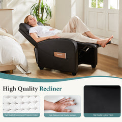 Mydepot Reclining Chair for Living Room with Massage Feature