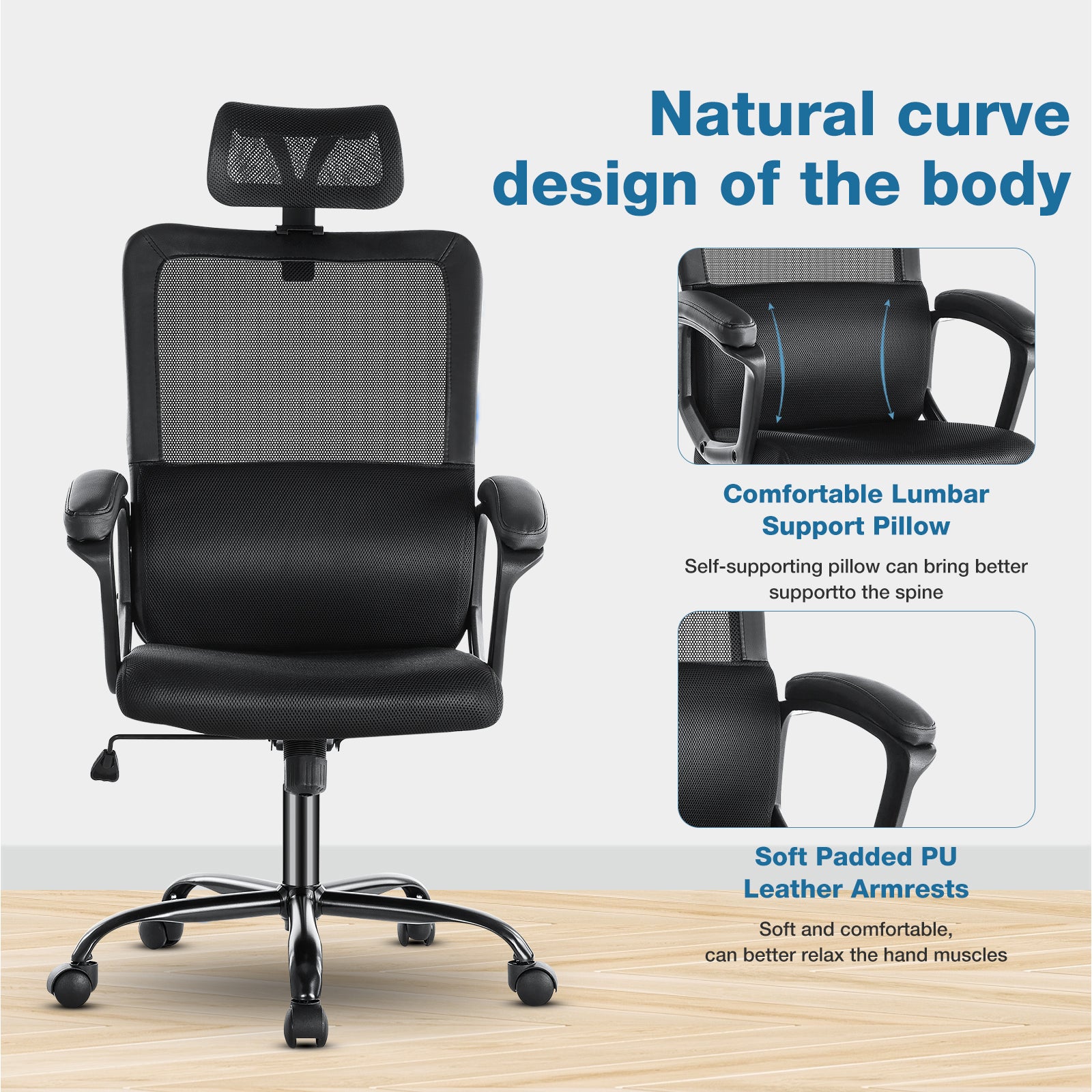 MyDepot Ergonomic Mesh Office or Computer Chair