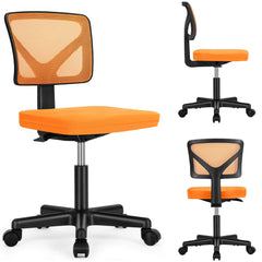 MyDepot Armless Mesh Office Chair Ergonomic Computer Desk Chair 6 Colors