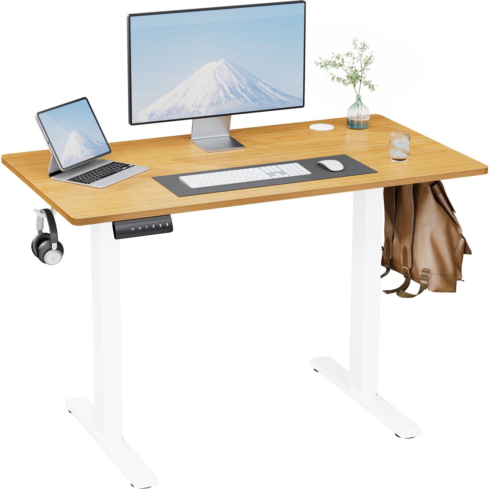 MyDepot Ergonomic Height Adjustable Table Workstation